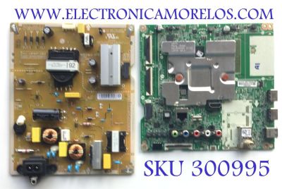 KIT DE TARJETAS PARA TV LG / MAIN EBU65853504 / EAX69083603(1.0) / 0L1L0133-005 / FUENTE EAY65170101 / EAX68304101(1.7) / LGP43T-19U1 / PANEL NC430DQG-AAHX1 / DISPLAY LC430DQJ(SL)(A2) / MODELO 43UN7300PUF.BUSWLJM